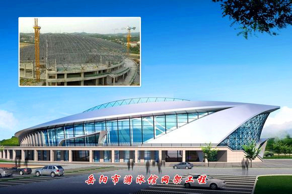 鹤岗游泳池网架